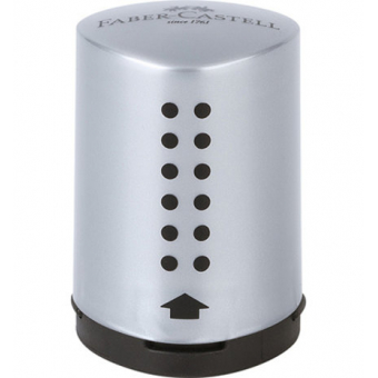 Faber-Castell Grip Mini Sharpening Box Silver (FC-183700)
