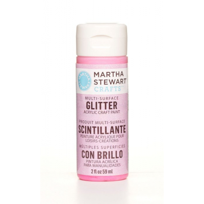 Martha Stewart • Verf 59ml glitter Cotton candy 3023-32152