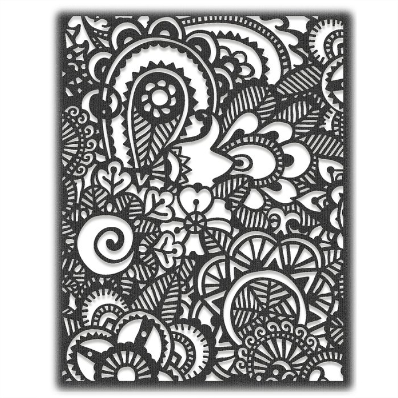 Sizzix Thinlits die Doodle art #2 (664432)