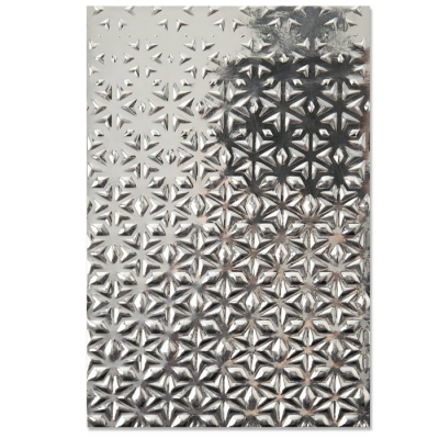 Sizzix • 3D Textured Impressions Embossing Folder Star Fall 664508