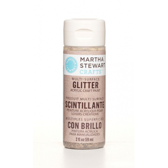 Martha Stewart • Glitter Verf 59ml Smoky quartz (3023-32175)