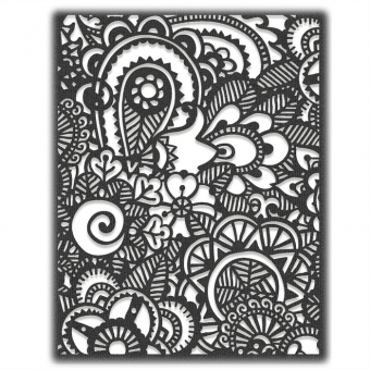 Sizzix Thinlits die Doodle art #2 (664432)