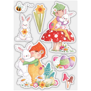 Craft Consortium Let Spring Begin Clear Stamps Bunny (CCSTMP087)