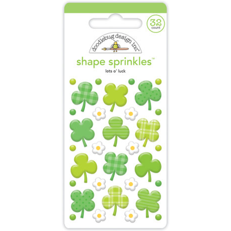 Doodlebug Design Lots O' Luck Shape Sprinkles (7959) (842715079595)