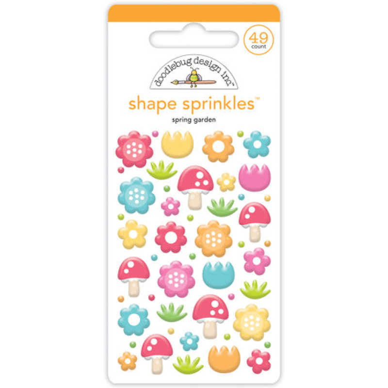 Doodlebug Design Spring Garden Shape Sprinkles (7956) (842715079564)