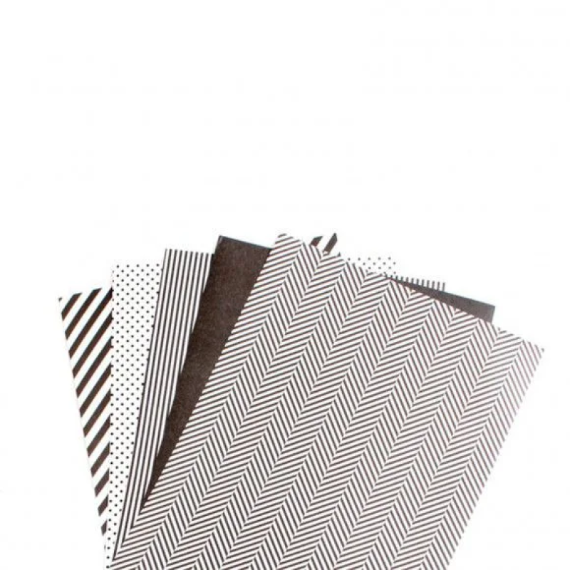 We R Makers Shape 'n Tape Washi Sheets Black (03419-1)
