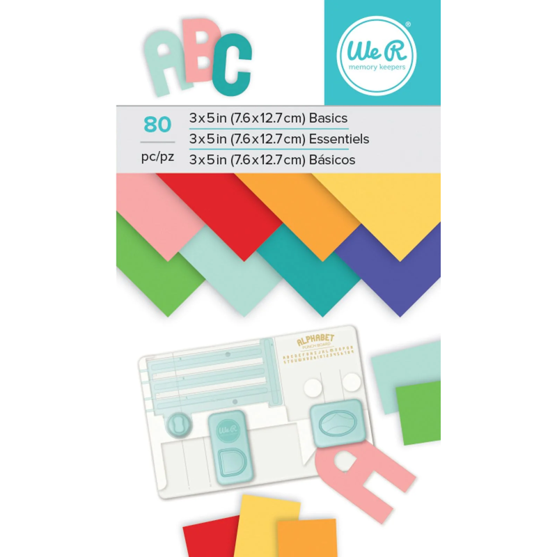 We R Makers Paper pad 80pcs Multicolored (660897)