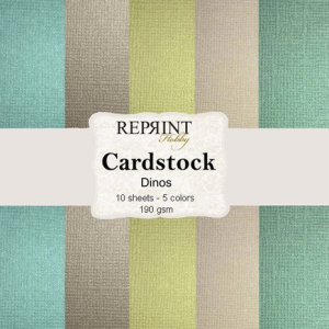 Reprint Dinos 12x12 Inch Cardstock (CSP012)
