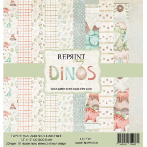Reprint Dinos 12x12 Inch Paper Pack (CRP060)