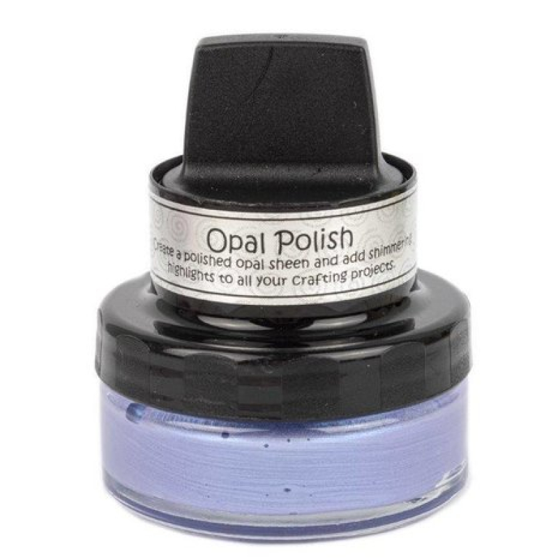 Cosmic Shimmer Opal Polish Blue Wisteria 50ml (CSOPBLUE)