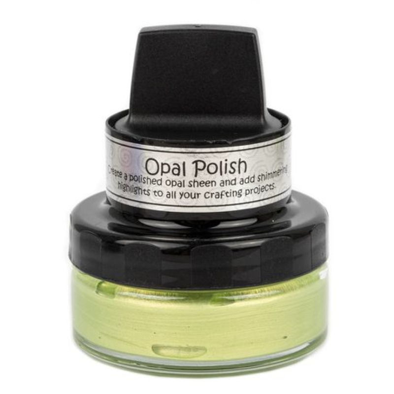 Cosmic Shimmer Opal Polish Green Lemons 50ml (CSOPLEMONS)