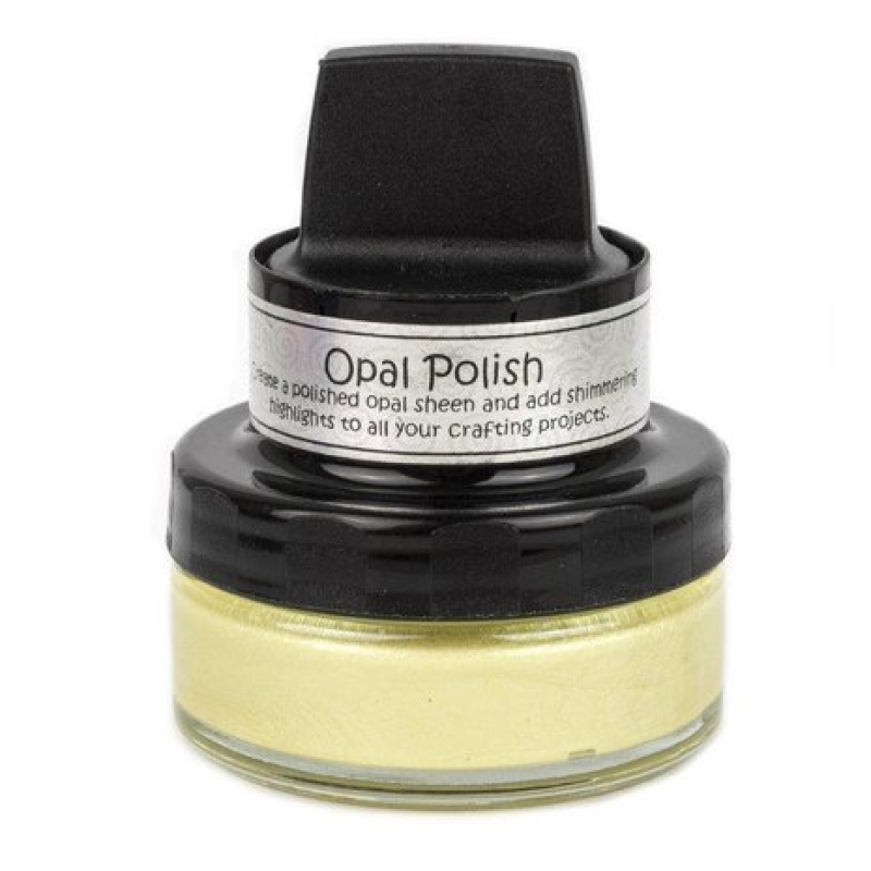 Cosmic Shimmer Opal Polish Yellow Limes 50ml (CSOPLIME)