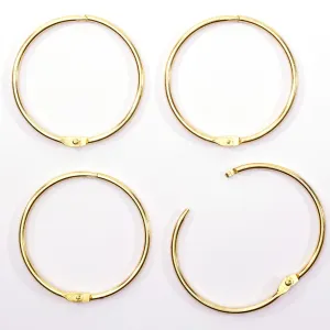 Vaessen Creative • Boekbindringen 75mm 6pcs Goud (2021-206)