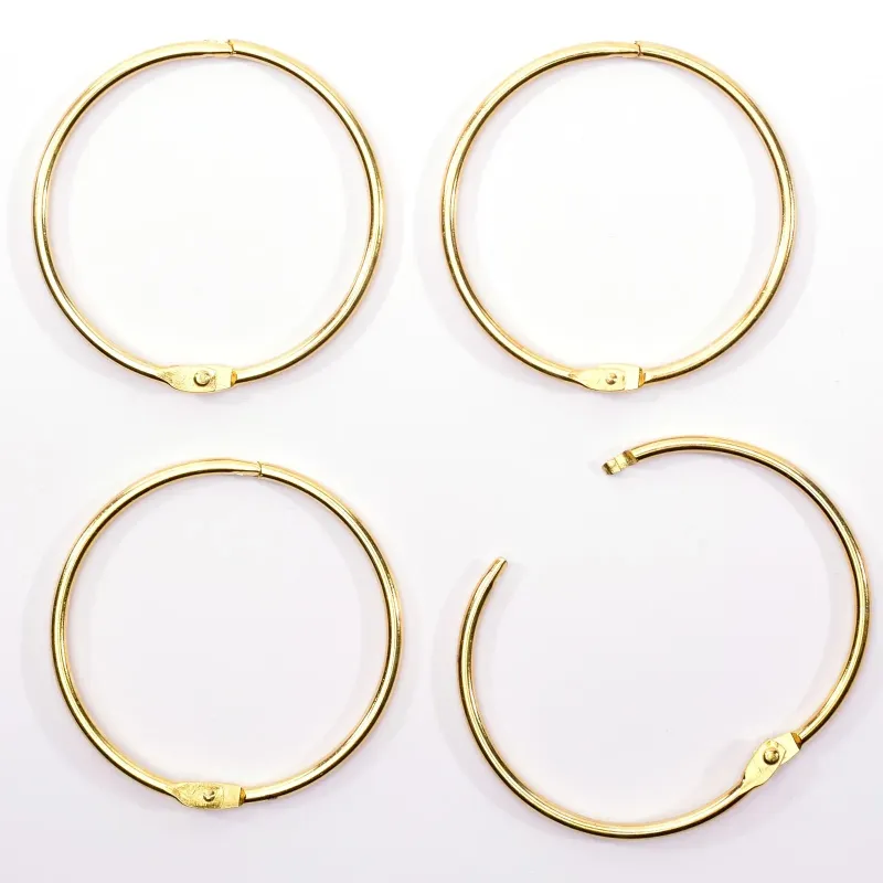 Vaessen Creative • Boekbindringen 75mm 6pcs Goud (2021-206)