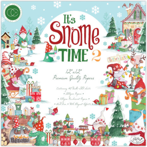 Craft Consortium It's Snome Time 2 12x12 Inch Paper Pad (CCPPAD043)