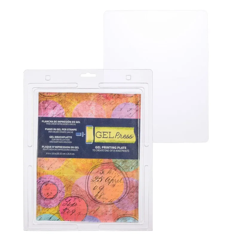 Gel Press • Gel Drukplaat Rechthoek 20,32x25,4cm (GEL10802)