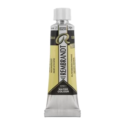 Rembrandt Aquarelverf tube 10 ml Ivoorzwart 701 (05017010)