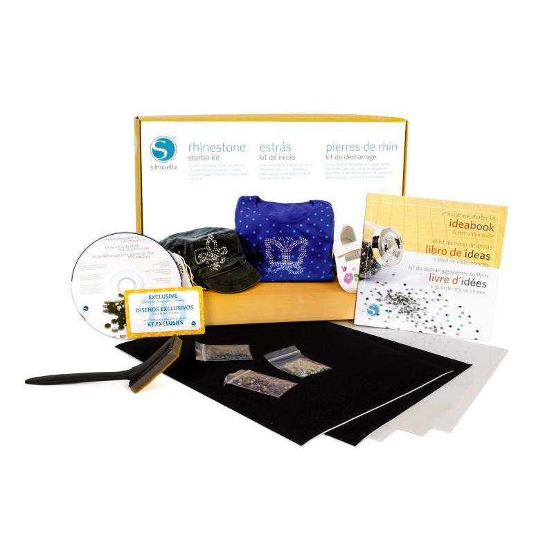 Silhouette Rhinestone starterskit (KIT-RHINE) (KIT-RHINE-3T)