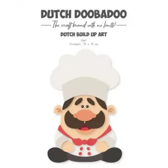 Dutch Doobadoo Dutch Card Art Build Up A5 Chef (470.784.277) ( 470.784.277)