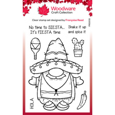 Woodware Fiesta Time Clear Stamps (FRS1031)