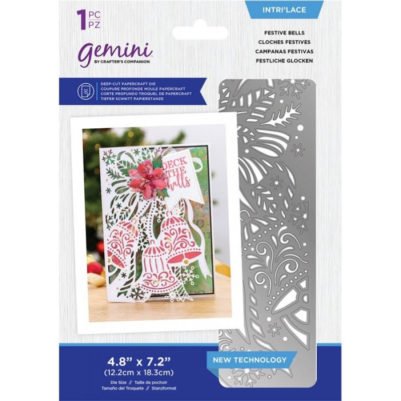 Gemini Festive Bells Intri’lace Dies (GEM-MD-INT-FESB)
