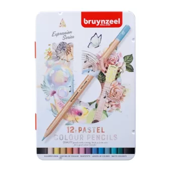 BRUYNZEEL Expression Kleurpotloden pasteltinten blik 12 (60312112)