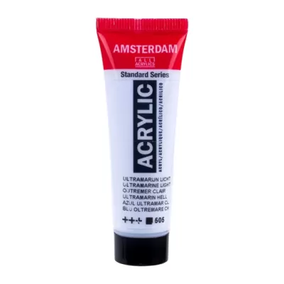 AMSTERDAM Standard Series acrylverf tube 20 ml Ultramarijn Licht 505 (17045050)