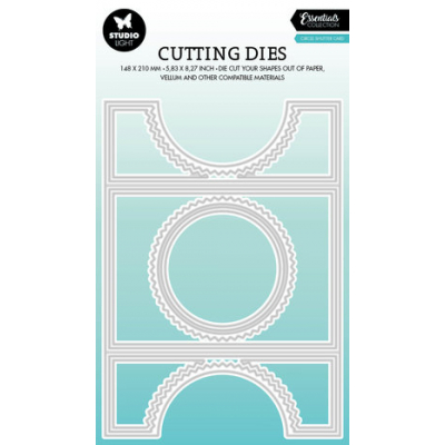 Studio Light Circle Shutter Card Essentials Cutting Dies (SL-ES-CD517)