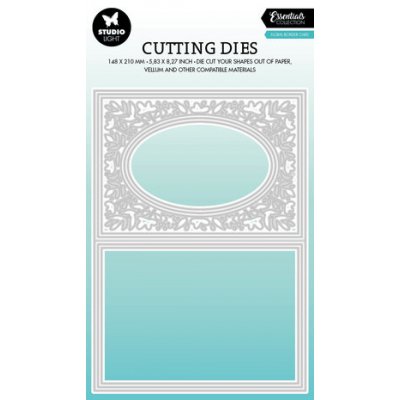 Studio Light Floral Border Card Essentials Cutting Dies (SL-ES-CD518)