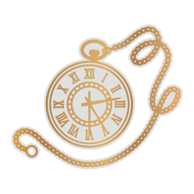 Couture Creations Pocket Watch Cut, Foil and Emboss Die (CO726854)