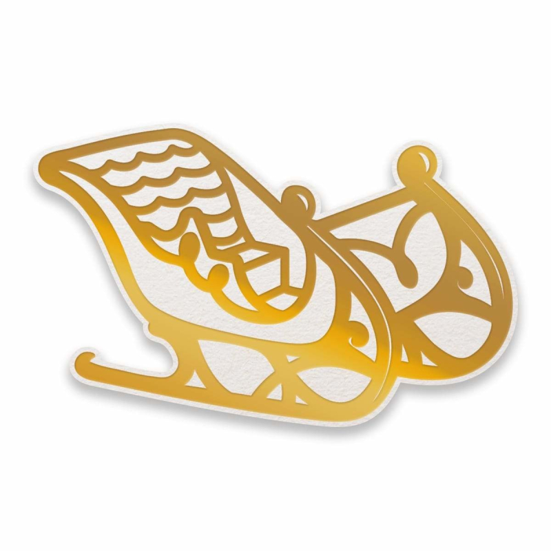 Couture Creations Sleigh Cut, Foil and Emboss Die (CO726928)