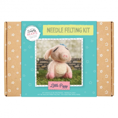 Simply Make Needle Felting Kit Little Piggy (DSM 106074)