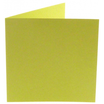 Papicolor Soft Green Square Double Cards met envelop (310970)