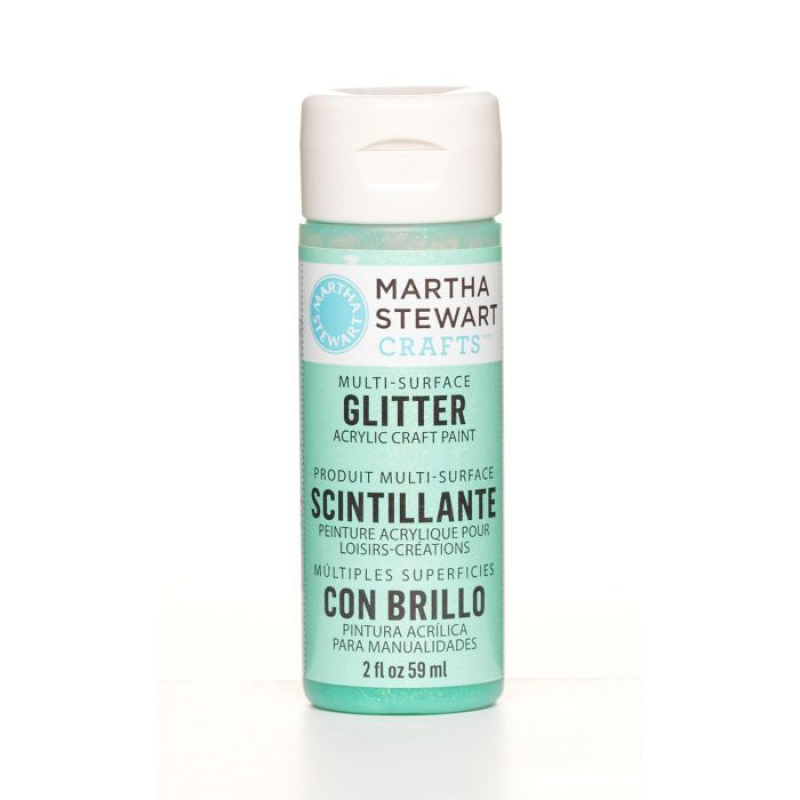 Martha Stewart • Glitter Verf 59ml glitter Wintermint (3023-32147)