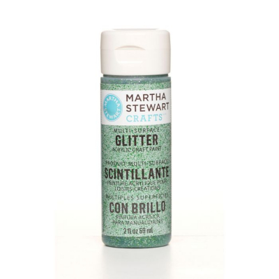 Martha Stewart • Glitter Verf 59ml Verdelite (3023-32159)