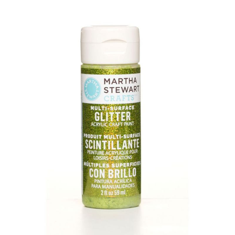 Martha Stewart • Glitter Verf 59ml Golden beryl (3023-32169)