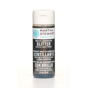 Martha Stewart • Glitter Verf 59ml Onyx (3023-32183)