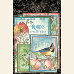 Graphic 45 Bird Watcher Ephemera & Journaling Cards (4502215)
