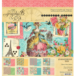 Graphic 45 Ephemera Queen 8x8 Inch Paper Pad (4502103)