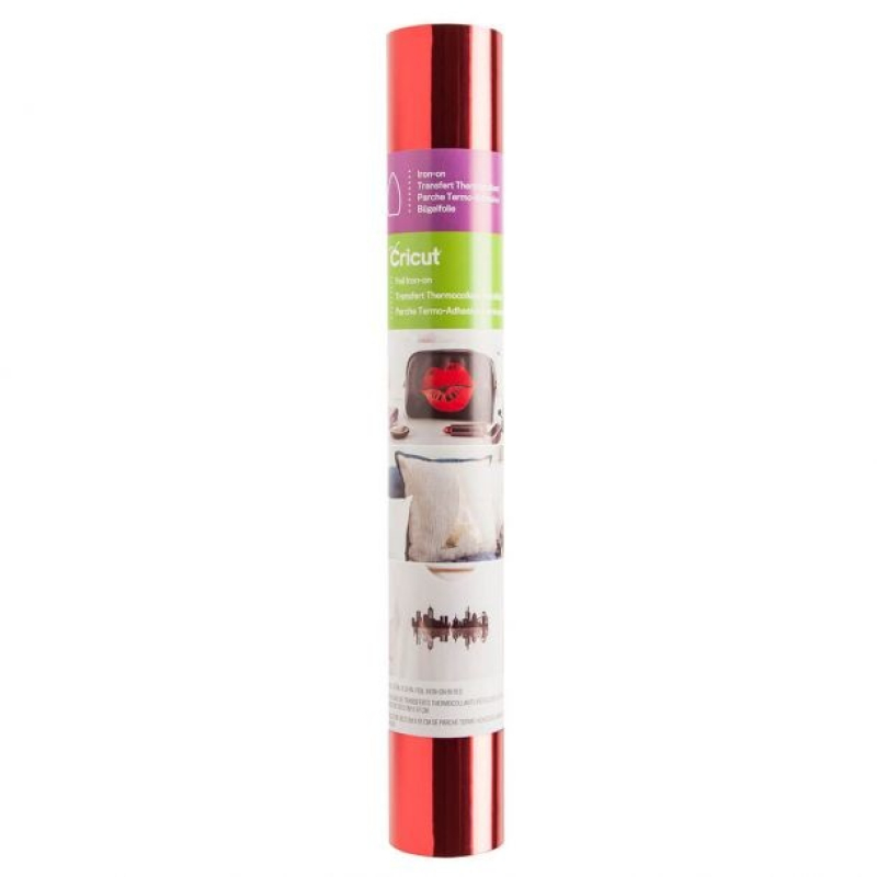 Cricut Foil Iron-On 12x24 inch Red (2007649)