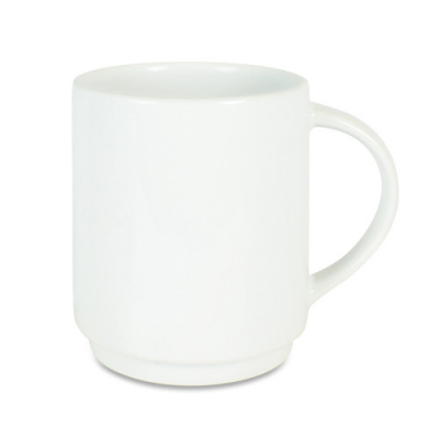 Ceramic stackable mug, Orca™ Coating (STACK-S)