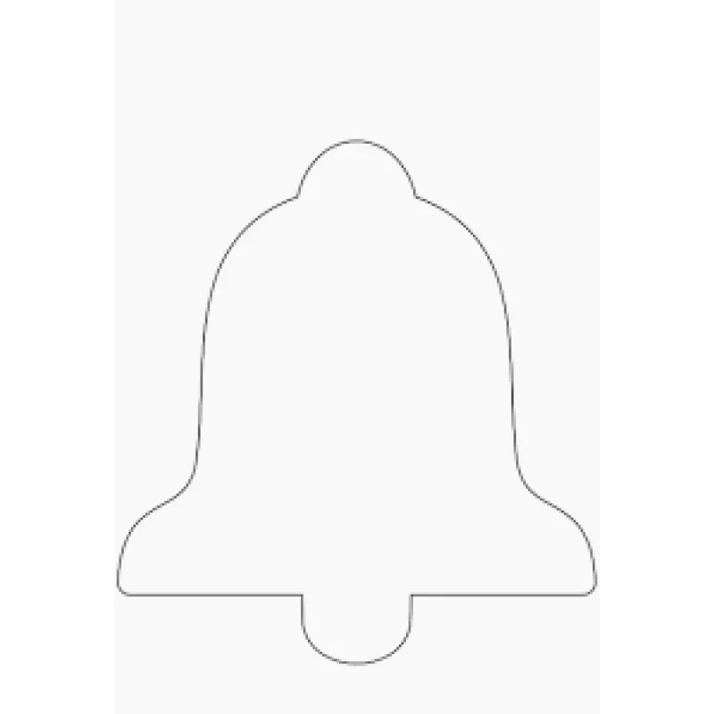 Sublimatie kerstklok  (kerstklok)