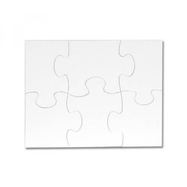 Sublimatie - Puzzel 17,7 x 12,6 cm - 6 stukjes (EU-SUBT68)