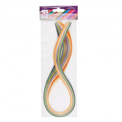 Docrafts Quilling Paper Strips Mixed Pastels (3mm) (108pcs) (QCR 873103)
