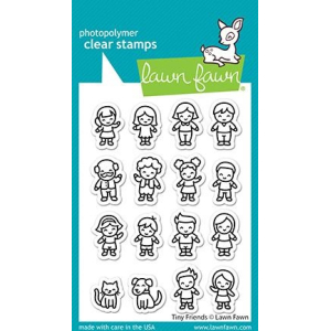 Lawn Fawn Tiny Friends Clear Stamps (LF2506)