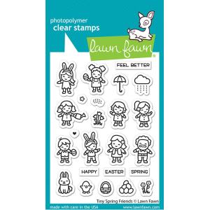 Lawn Fawn Tiny Spring Friends Clear Stamps (LF2778) ( LF2778)