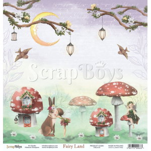 Scrapboys Fairy Land losse bladen (FALA-01)