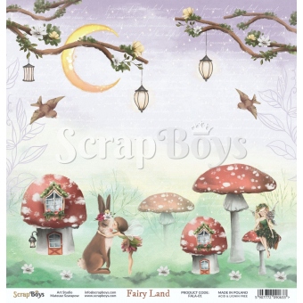 Scrapboys Fairy Land losse bladen (FALA-01)