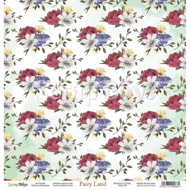 Scrapboys Fairy Land losse bladen (FALA-04)