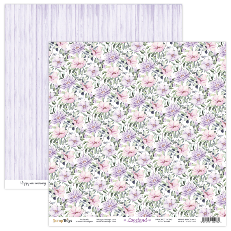 Scrapboys Loveland Ne-LOLA-04 losse bladen (NE-LOLA-04)
